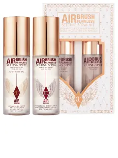 CHARLOTTE TILBURY AIRBRUSH SPRAY FIJADOR DE MAQUILLAJE KIT