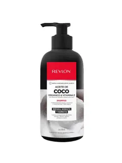 REVLON SHAMPOO ACEITE DE COCO ORGÁNICO Y VITAMINA E 700ML