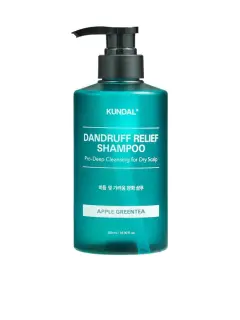 KUNDAL DANFRUFF SHAMPOO APPLE GREEN TEA 500ML
