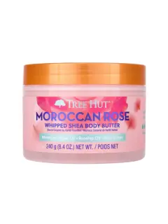 TREE HUT MOROCCAN ROSE WHIPPED BODY BUTTER 240G