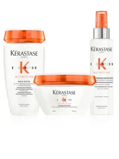 KERASTASE RUTINA DE HIDRATACIÓN INTENSA Y NUTRITIVA PARA CABELLO FINO A MEDIOKÉRASTASE KIT