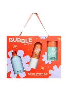 BUBBLE WINTER WARM-UP 3-STEP HYDRATING ROUTINE