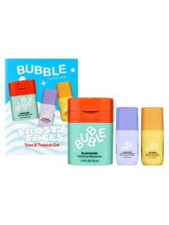 BUBBLE SKINCARE FROSTY FACES TONE & TWINKLE SET