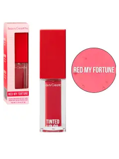 BEAUTY CREATIONS ACEITE LABIAL TINTED LUXE RED MY FORTUNE 4.3G