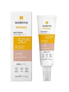 SESDERMA PROTECTOR SOLAR REPASKIN TACTO SUAVE COLOR FPS50 50ML