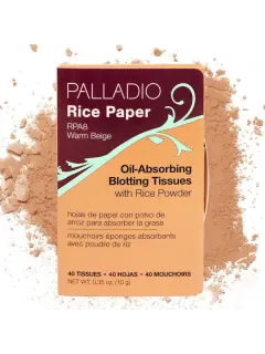 PALLADIO RICE PAPER FACIAL TISSUES FOR OILY SKIN 10G