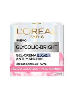 LOREAL GLYCOLIC CREMA FACIAL NOCHE 50ML