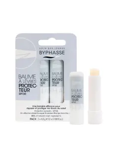 BYPHASSE DUO DE BÁLSAMOS LABIALES HIDRATANTES CON SPF30