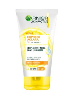 GARNIER LIMPIADOR FACIAL CON VITAMINA C 150ML