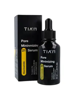 TIAM PORE MINIMIZING 21, NIACINAMIDE 20%, ZINC 1%, DISCOLORATION SERUM 40ML