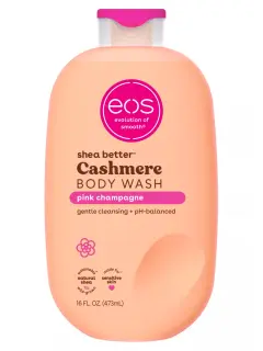 EOS SHEA BETTER CASHMERE BODY WASH - PINK CHAMPAGNE 473ML