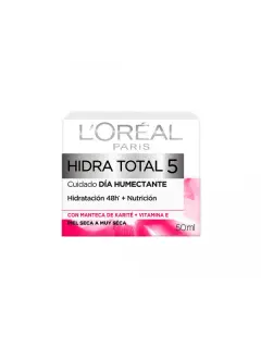 LOREAL CREMA FACIAL HIDRA TOTAL 5 DÍA HUMECTANTE 50ML