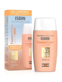 ISDIN FOTOPROTECTOR FUSION WATER FPS50+ COLOR MEDIO 50ML