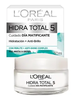 LOREAL HIDRA TOTAL 5 DIA MATIFICANTE 50ML