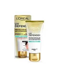 LOREAL PARÍS PROTECTOR SOLAR UV DEFENDER ANTIBRILLO SIN COLOR FPS50 40ML