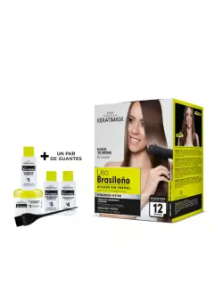 BE NATURAL KIT ALISADO BRASILEÑO KERATIMASK SIN FORMOL 150ML