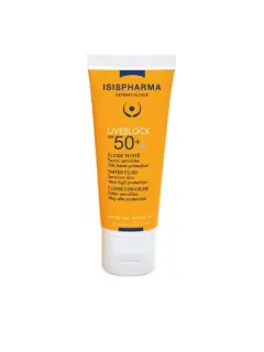 ISISPHARMA UVEBLOCK PROTECTOR SOLAR SPF 50 FLUIDO LIGERO TINTE 40ML