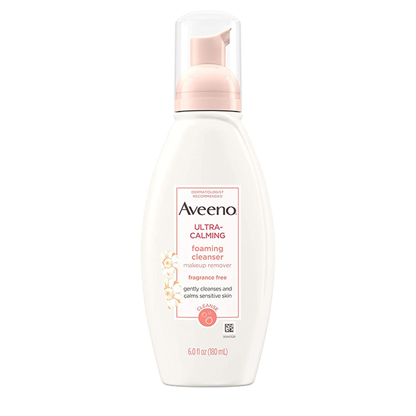 AVEENO FOAMING CLEANSER MAKE REMOVER 180ML