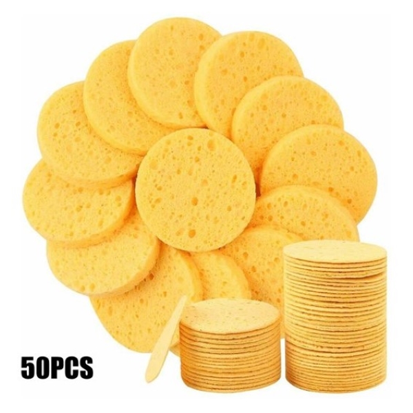 GAINWELL COMPRESSED FACIAL SPONGES 50 UN