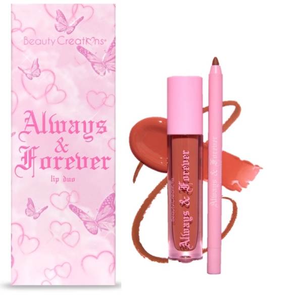 BEAUTY CREATIONS ALWAYS & FOREVER LIP DUO