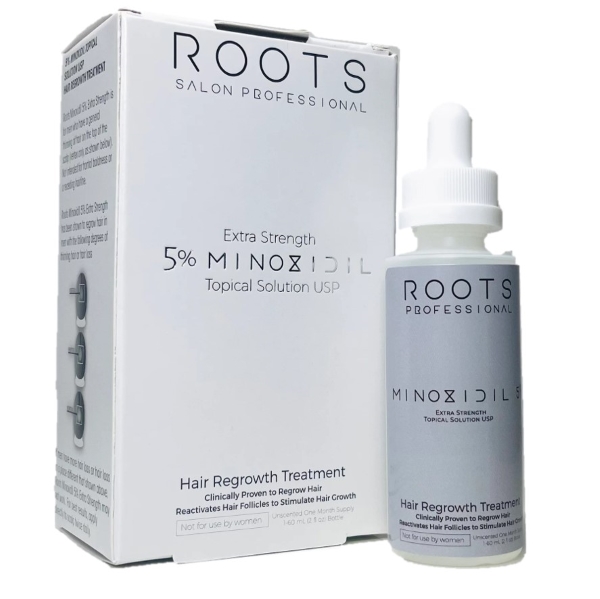 ROOTS SALON PROFESSIONAL 5% MINOXIDIL TOPICAL SOLUTION