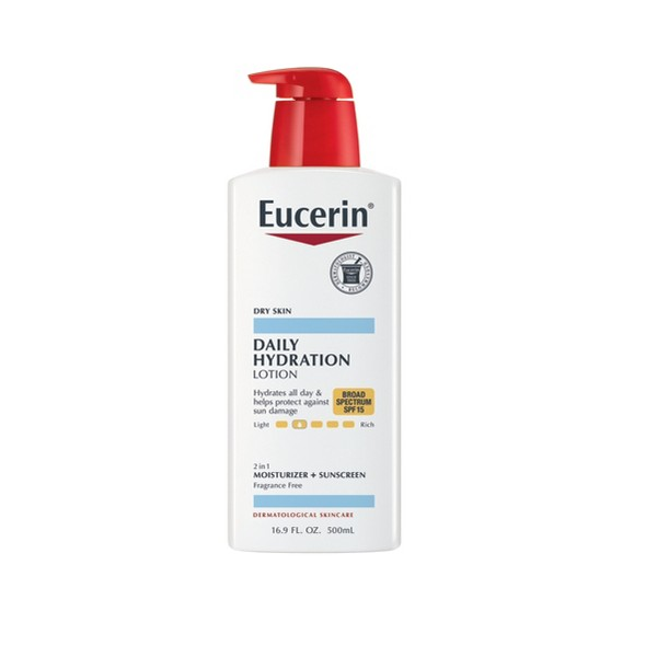 EUCERIN DAILY HYDRATION LOTION 500ML