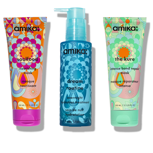 AMIKA MASK-TOPIA HYDRATION+REPAIR MASK SET