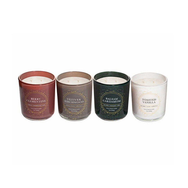 BELLEVUE LUXUXY KIT 4 VELAS  12OZ