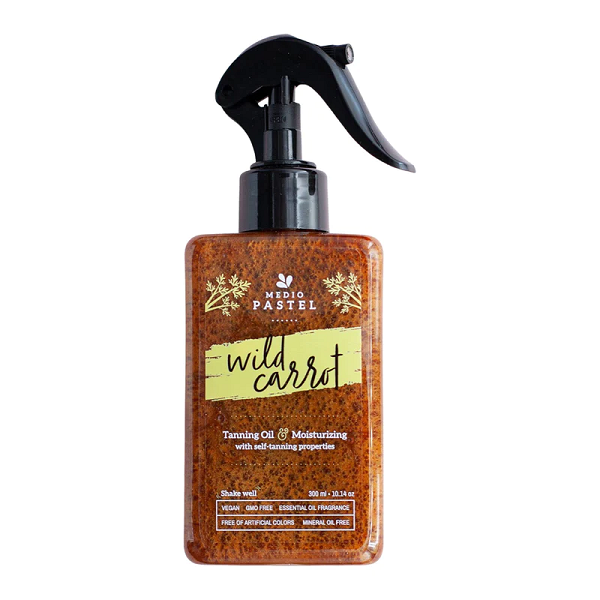 MEDIO PASTEL WILD CARROT TANNING OIL MOISTURIZING 268ML
