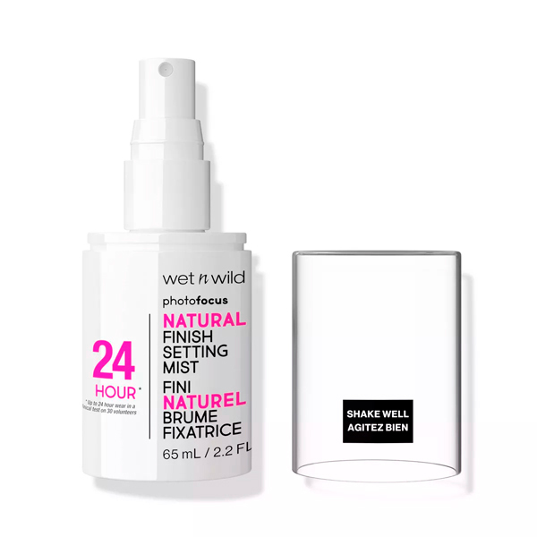 WET N WILD PHOTO FOCUS – SPRAY DE AJUSTE DE ACABADO NATURAL 65 ML