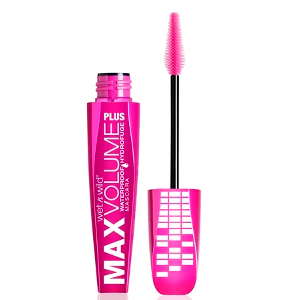 WET N WILD MAX VOLUME PLUS WATERPROOF MASCARA 8ML
