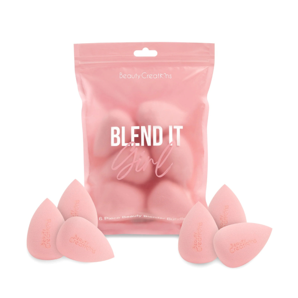 BEAUTY CREATIONS BLEND IT GIRL 6 PIECE BEAUTY BLENDER