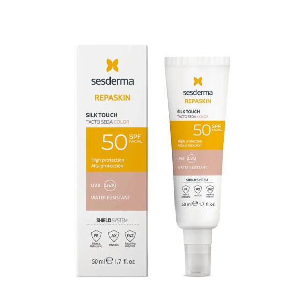 SESDERMA PROTECTOR SOLAR REPASKIN TACTO SUAVE COLOR FPS50 50ML