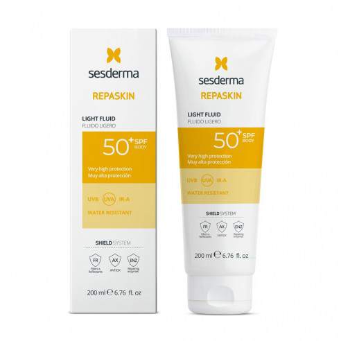 SESDERMA REPASKIN FOTOPROTECTOR CORPORAL FLUIDO LIGERO SPF50 200ML