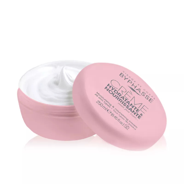 BYPHASSE CREMA HIDRATANTE Y NUTRITIVA CARA Y CUERPO 250ML