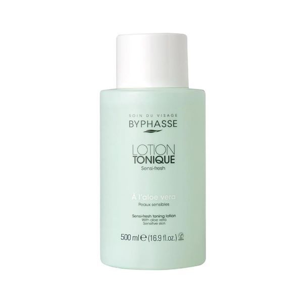 BYPHASSE TÓNICO SENSI-FRESH DE ALOE VERA - PIELES SENSIBLES 500ML