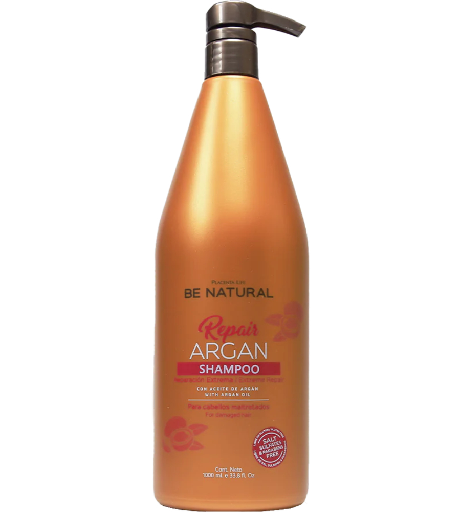 BE NATURAL SHAMPOO BE NATURAL REPAIR ARGAN 1LT