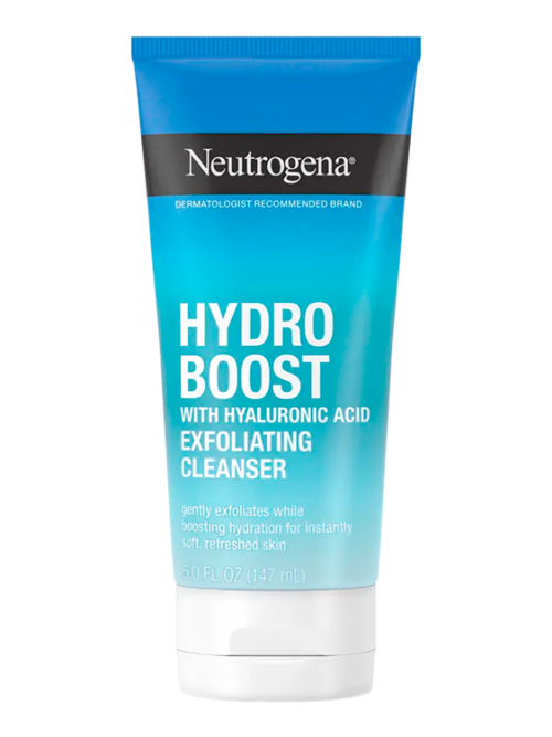 NEUTROGENA HYDRO BOOST GENTLE EXFOLIATING DAILY FACIAL 147ML