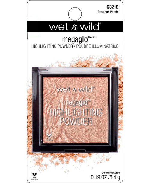 WET N WILD MEGAGLO HIGHLIGHTING POWDER PRECIOUS PETALS 5.4G