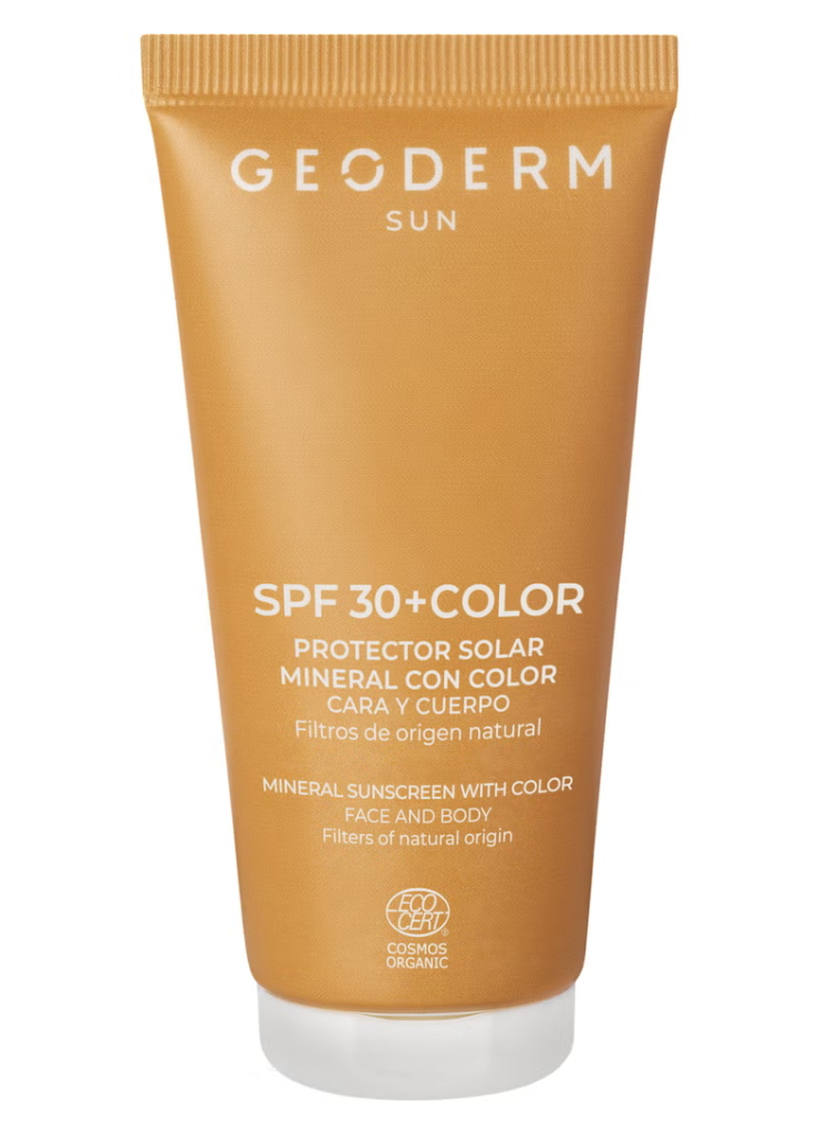 GEODERM PROTECTOR SOLAR NATURAL SPF30 CON COLOR 50ML
