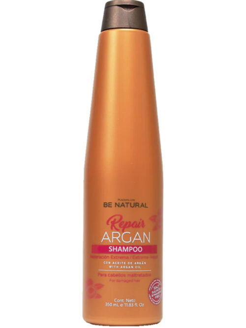 BE NATURAL REPAIR ARGAN SHAMPOO 350ML
