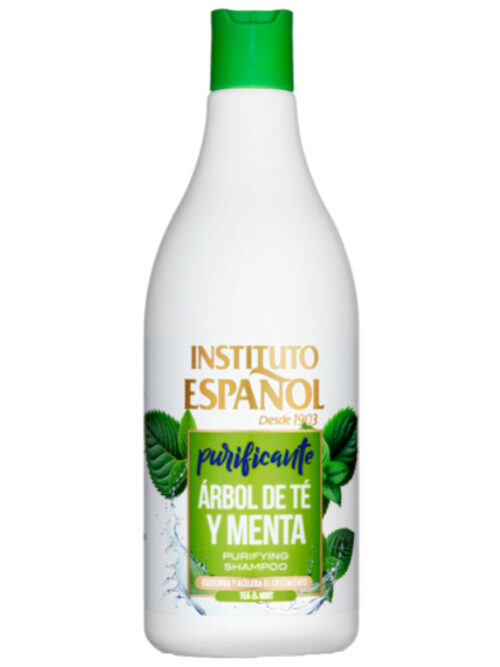 INSTITUTO ESPAÑOL CHAMPÚ PURIFICANTE ÁRBOL DEL TÉ + MENTA 750ML