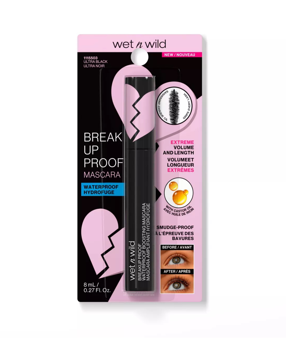WET N WILD BREAKUP PROOWATERPROOF BOOSTING MASCARA 8ML