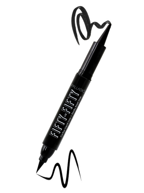PALLADIO DELINEADOR LÍQUIDO PARA OJOS FIFTY-FIFTY 2.5ML