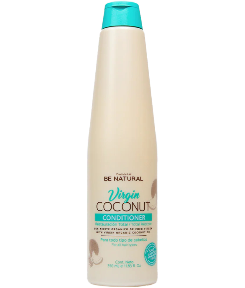 BE NATURAL VIRGIN COCONUT ACONDICIONADOR 350ML