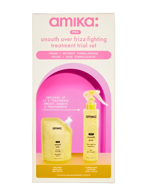 AMIKA PRO SMOOTH OVER FRIZZ-FIGHTING TREATMENT TRIAL SET