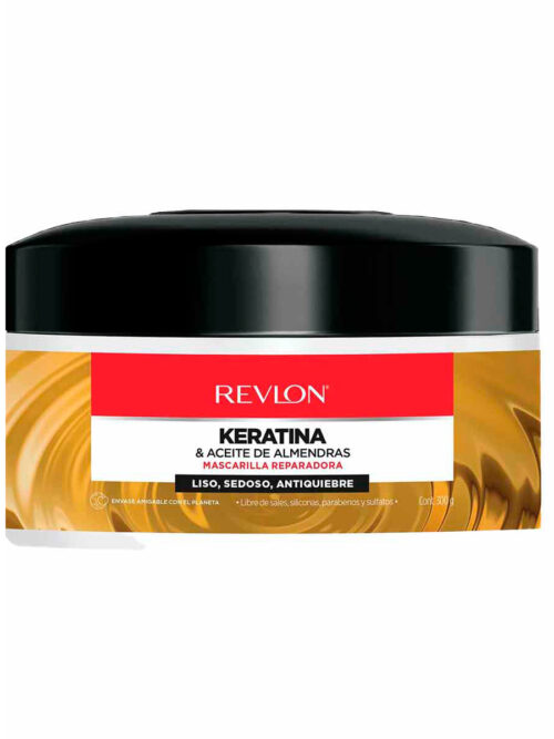 REVLON MASCARILLA CAPILAR KERATINA Y ACEITE DE ALMENDRAS 300G
