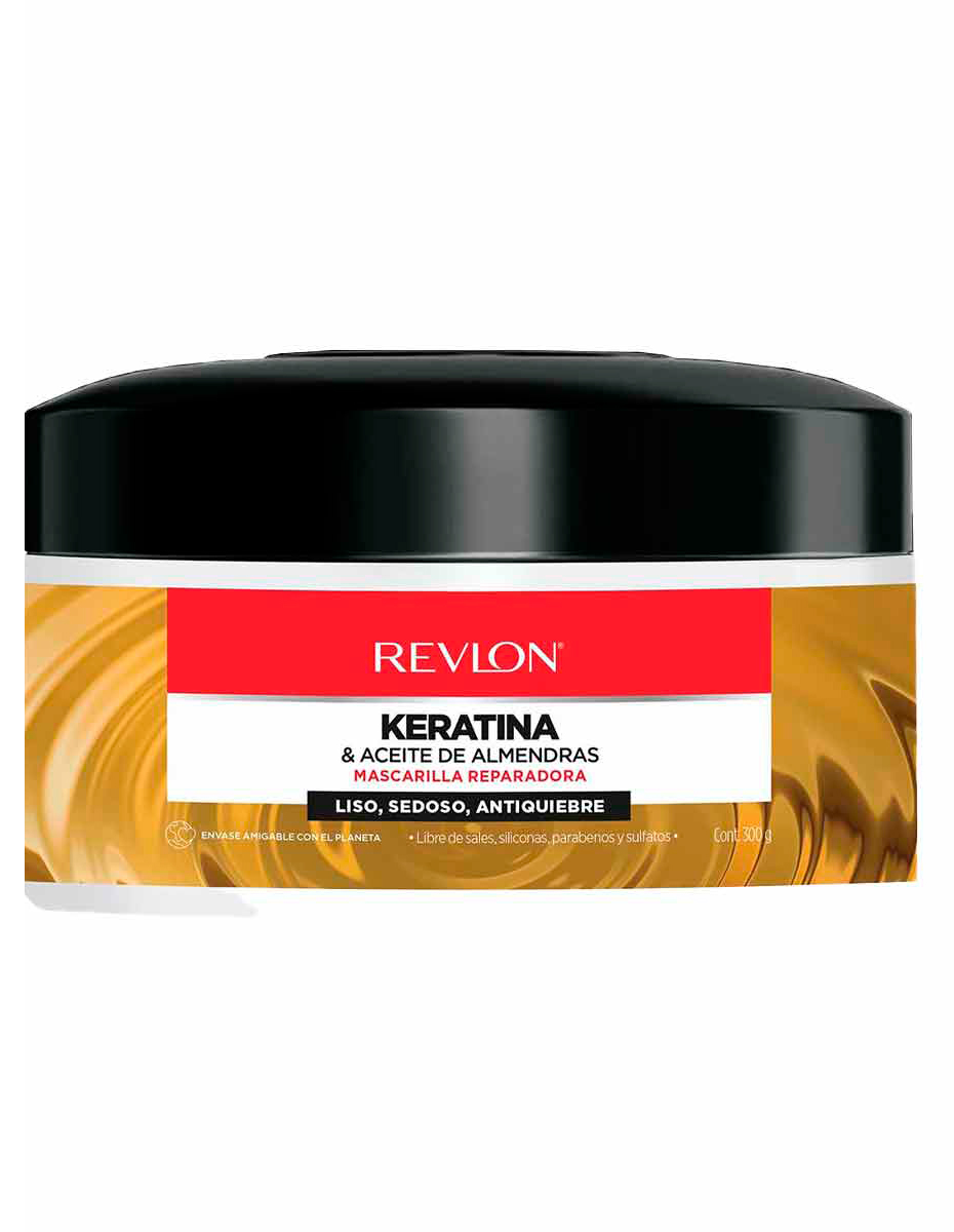 REVLON MASCARILLA CAPILAR KERATINA Y ACEITE DE ALMENDRAS 300G