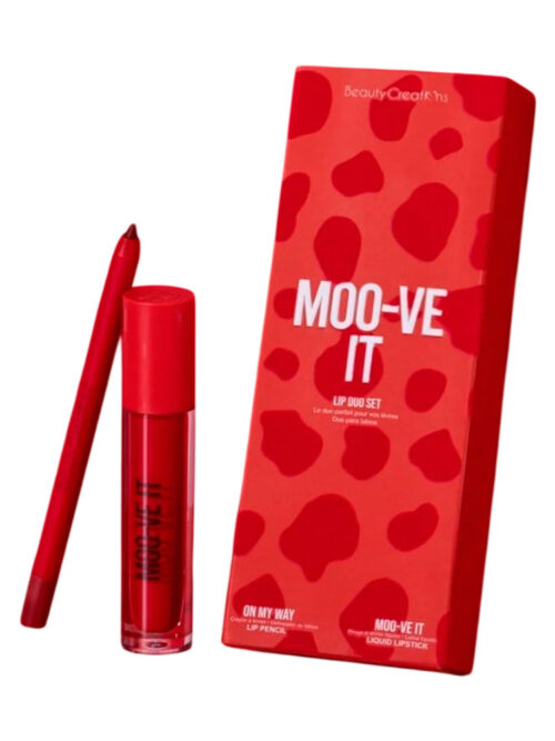 BEAUTY CREATIONS SETS DÚO LABIAL MOO-VE IT