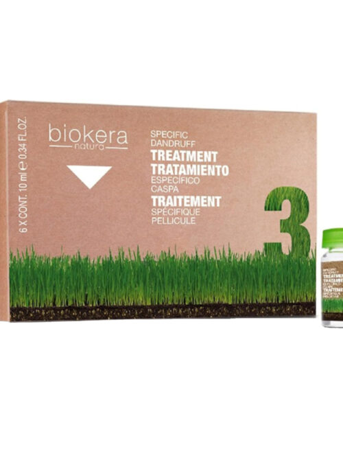 SALERM BIOKERA NATURA AMPOLLAS ESPECIFICO CASPA 6 X 10ML